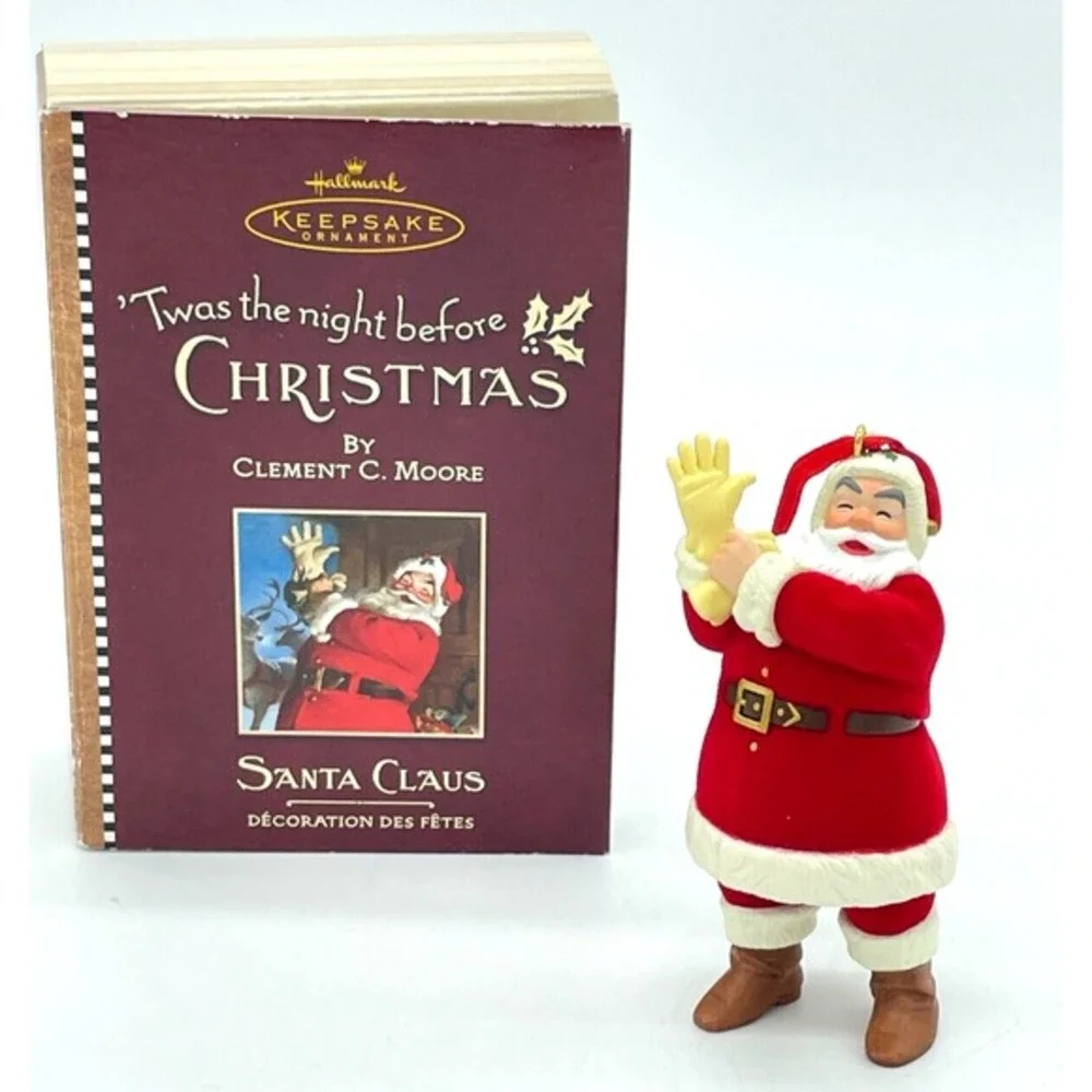 HALLMARK Twas‎ the Night Before Christmas Ornament NEW Vintage 2001